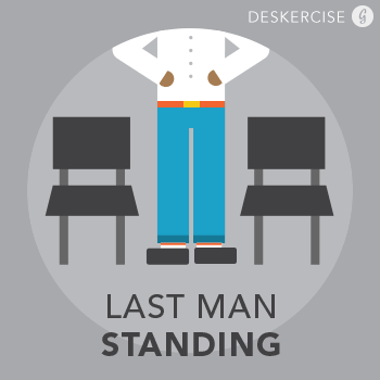 How to Exercise at Work: The Last Man Standing