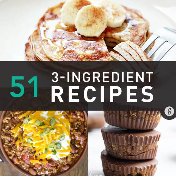 3-Ingredient Healthy Recipes