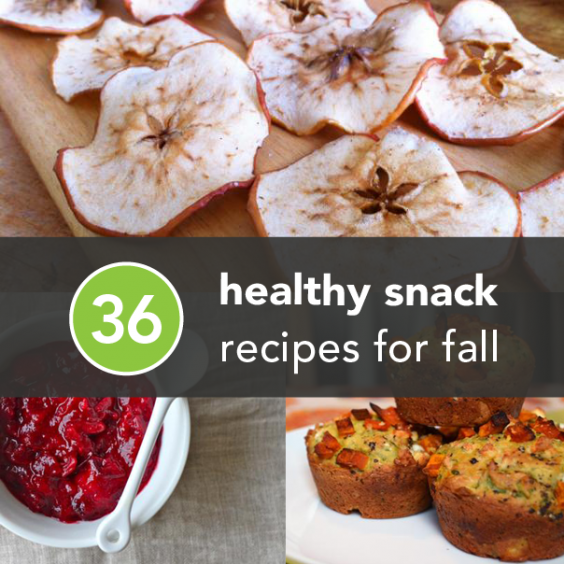 36 Healthy Snacks for Fall