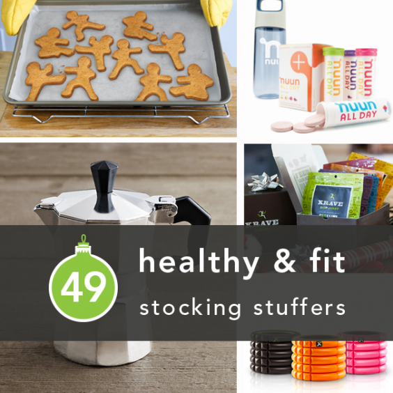 49 Stocking Stuffers for Health and Fitness Lovers