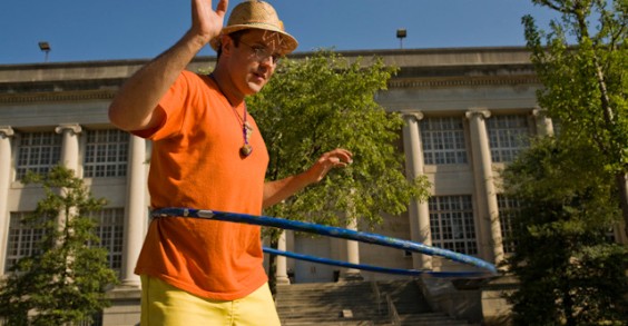 Bet your Hula-Hoop skills aren&#039;t as good as his