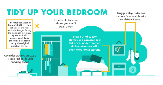 The Ultimate Guide to Being the Most Organized Person in the World: Tidy Up Your Bedroom