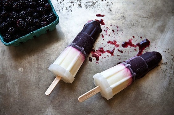 Berry Popsicles