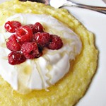 Breakfast Polenta with Yogurt and Berries_150sq