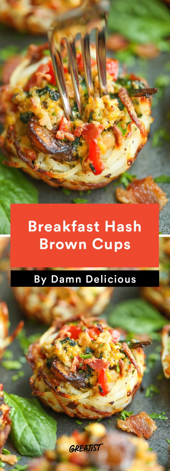 Breakfast Hash Brown Cups