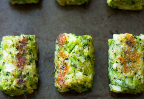 1. Healthy Baked Broccoli Tots 