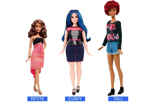 The Doll Now Comes in Curvy, Tall, and Petite