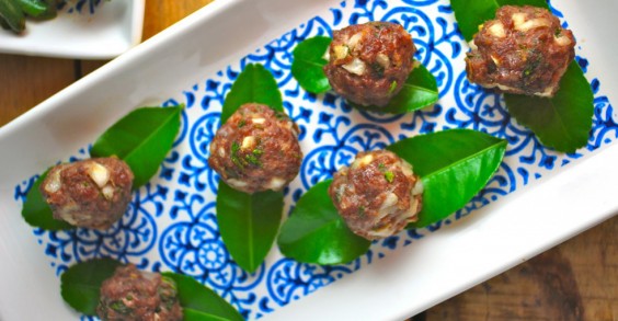 Vietnamese Beef Meatballs