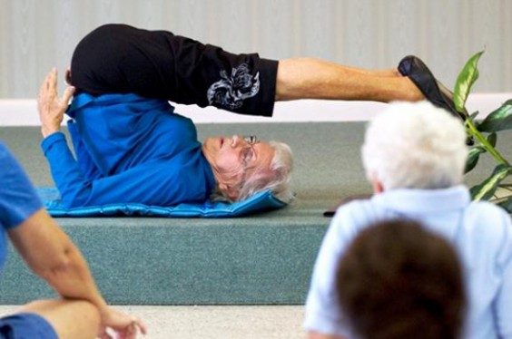 Oldest Yoga Teacher