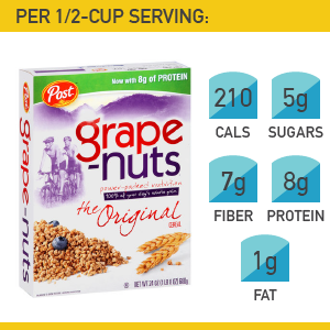 19. Post Foods Grape-Nuts