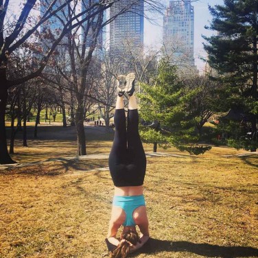 Yoga in Central Park - Lindsay Tigar 