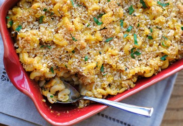 healthier baked mac and cheese