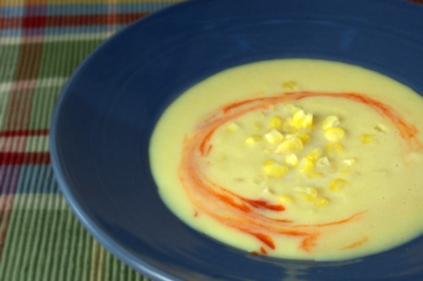 Chipotle Roasted Corn Soup