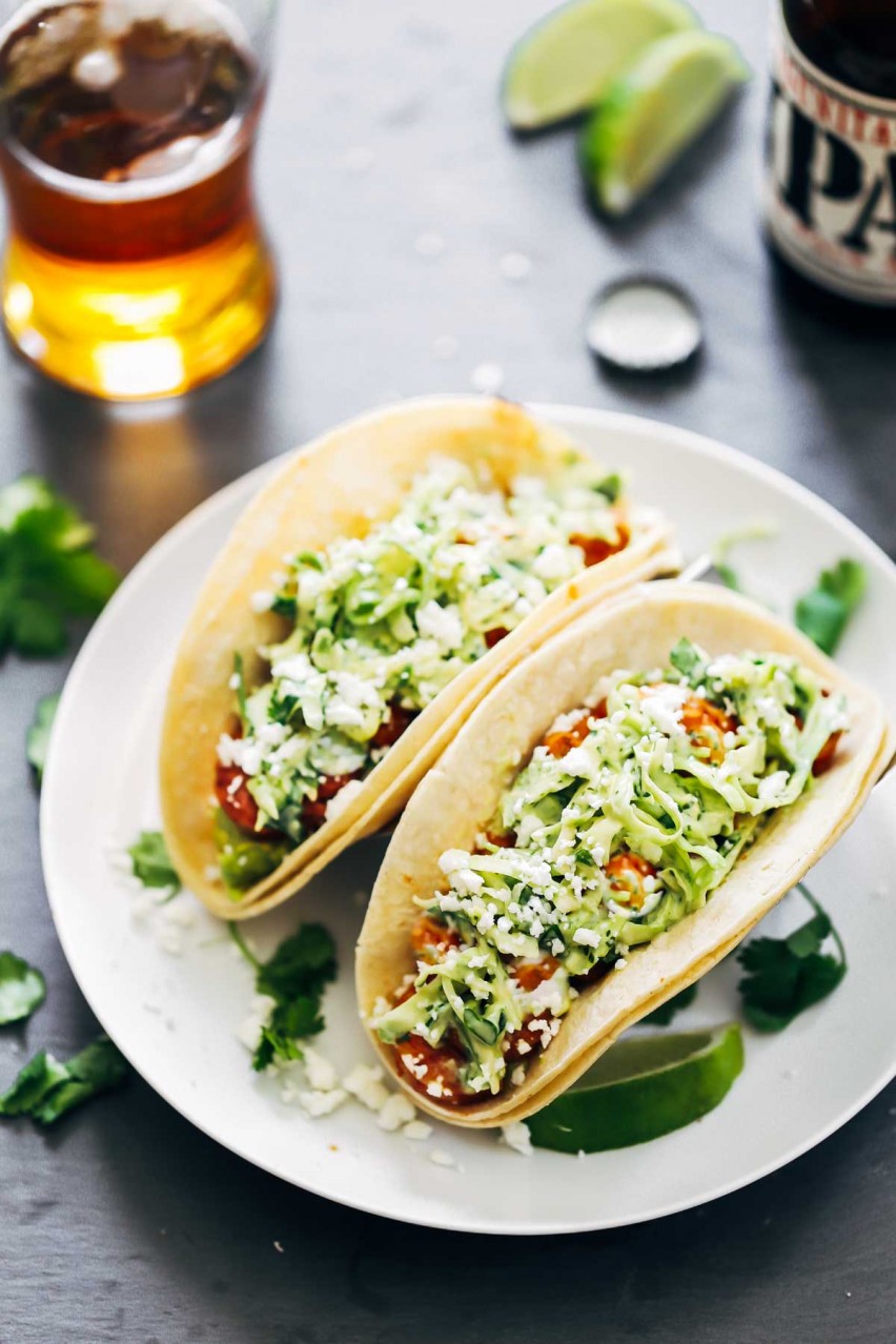 Healthy Tacos: Spicy Shrimp Tacos