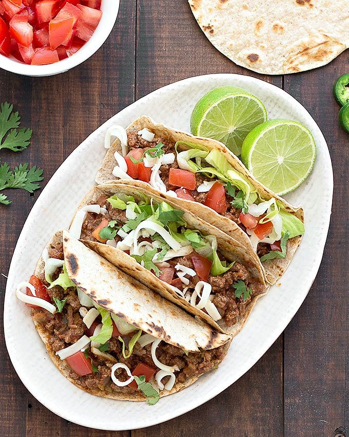 Healthy Tacos: Easy Ground Beef