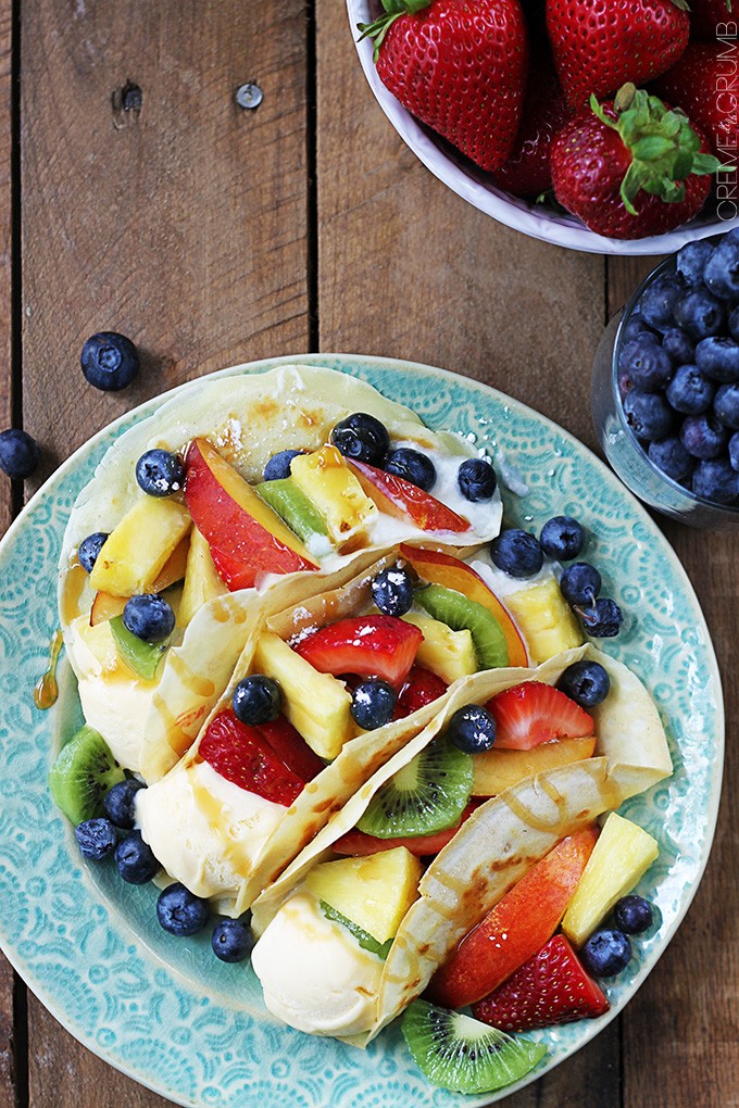 Healthy Tacos: Easy Summer Dessert Tacos