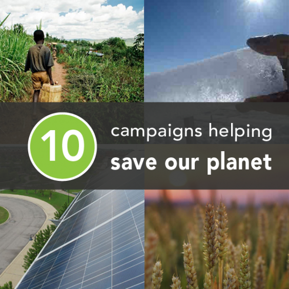 10 Campaigns Helping Save Our Planet