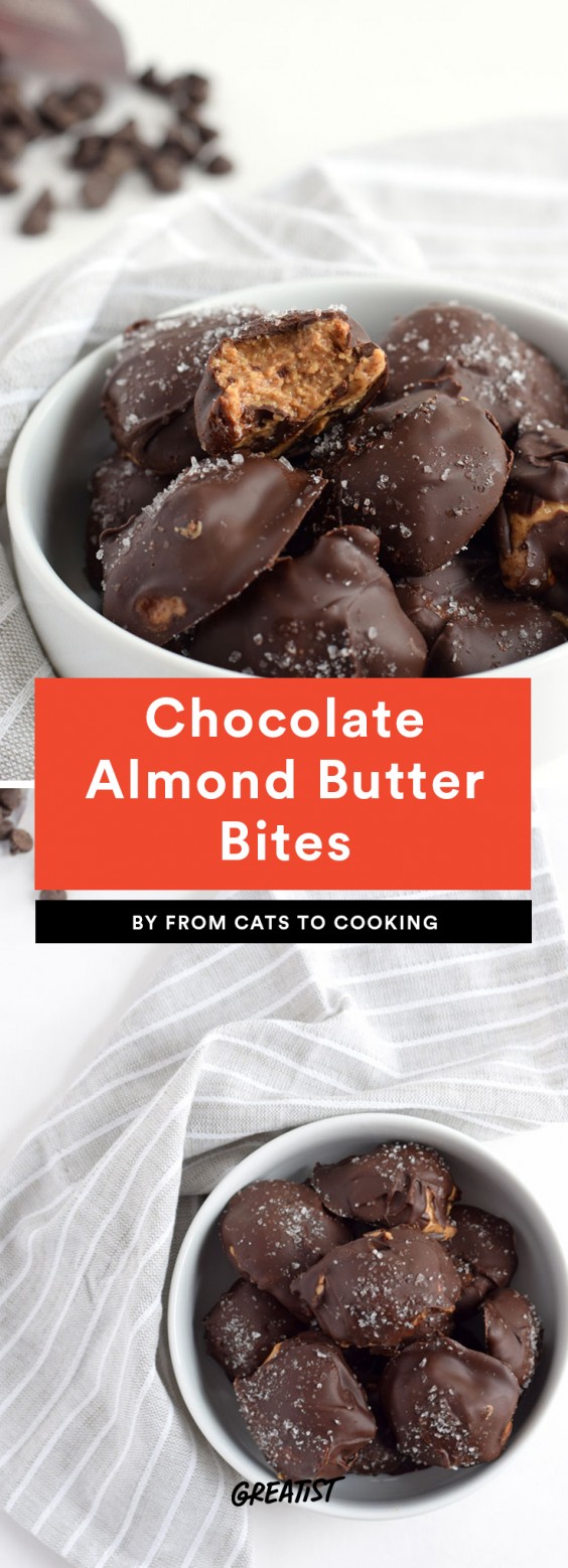 Chocolate Almond Butter Bites