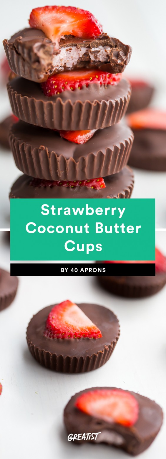 Strawberry Coconut Butter Cups