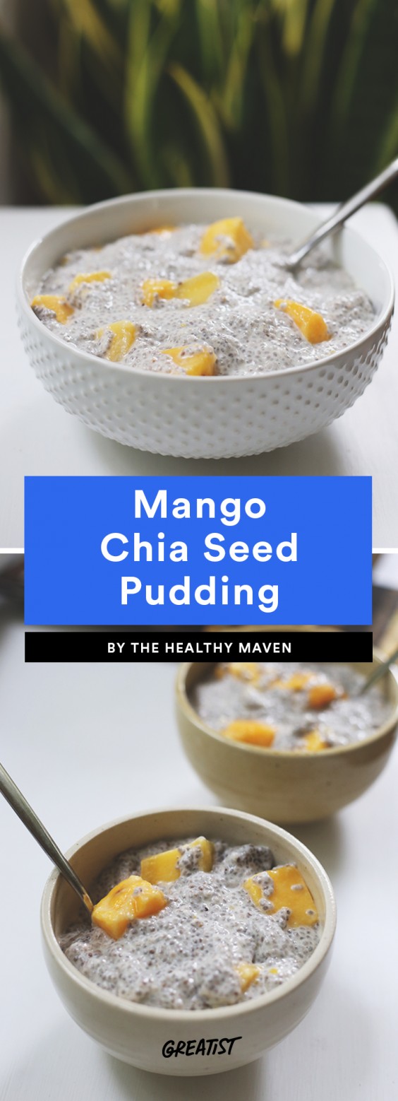 Mango Chia Seed Pudding