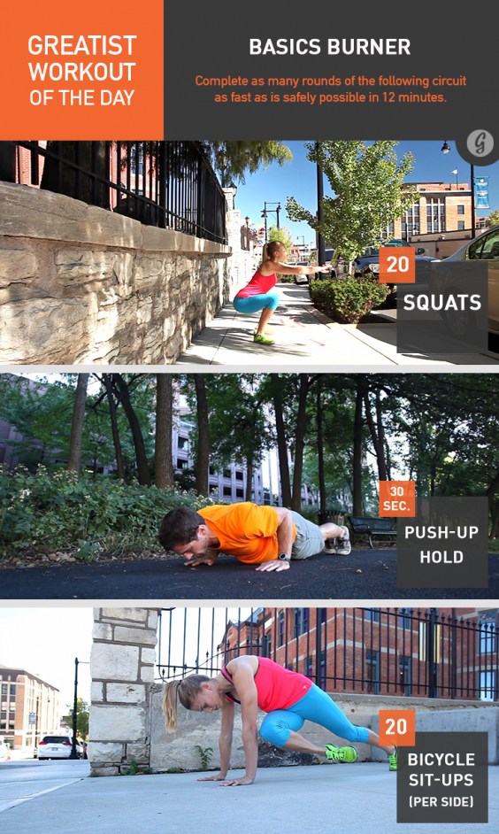 Greatist Workout of the Day: Wednesday, July 28th