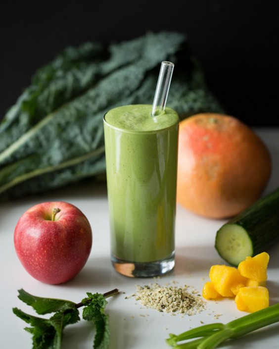 Sweet Green Vegetable Smoothie Diet