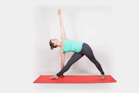 Strengthen your legs and stretch tight hips with this yoga pose
