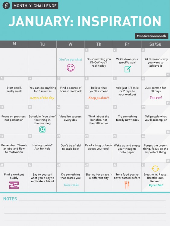 Join Greatist's 30-Day Inspiration Challenge! | Greatist