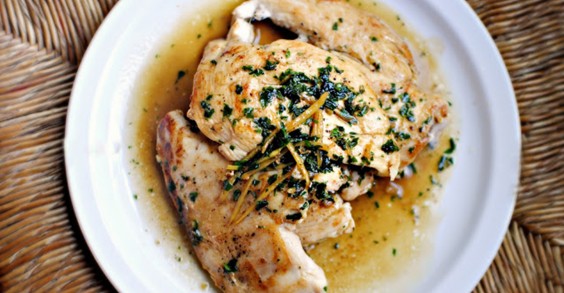 Seared Chicken With Lemon Herb Pan Sauce