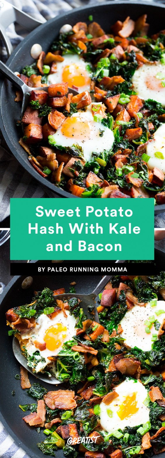 Sweet Potato Hash With Bacon