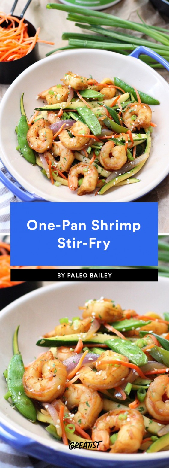One-Pan Shrimp Stir-Fry