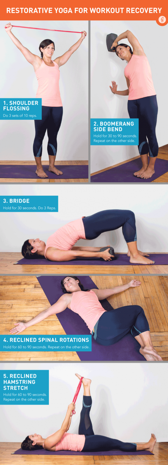 The Perfect Restorative Yoga Routine to Soothe Sore ...