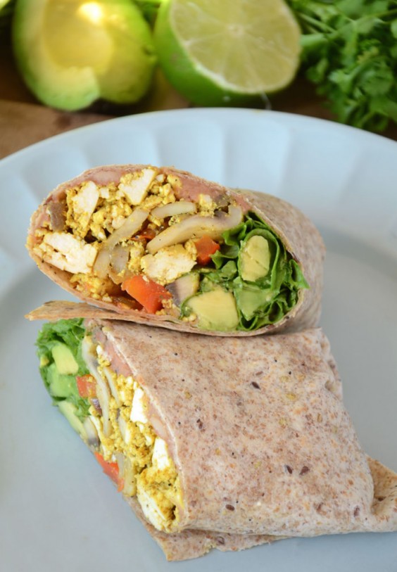 Quickies - Quick Vegan Breakfast Ideas Made In Minutes-12. Healthy Vegan Breakfast Burritos