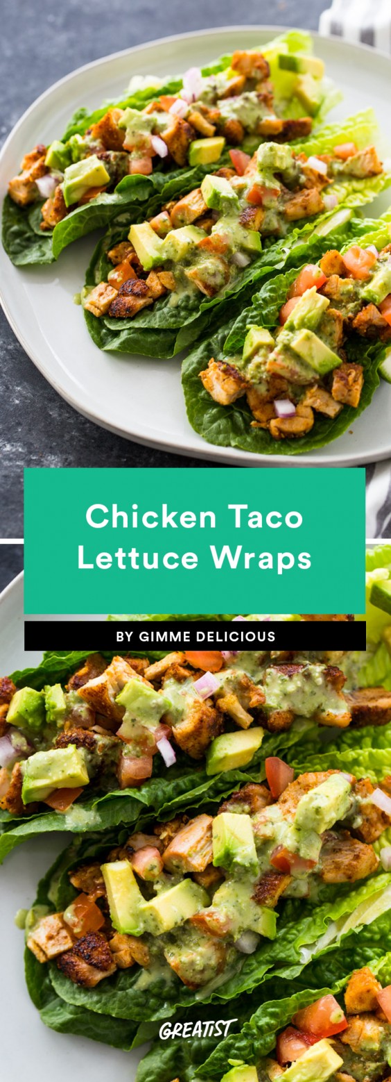 Chicken Lettuce Wrap