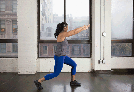Lunge Chop - Moves to Start Tabata
