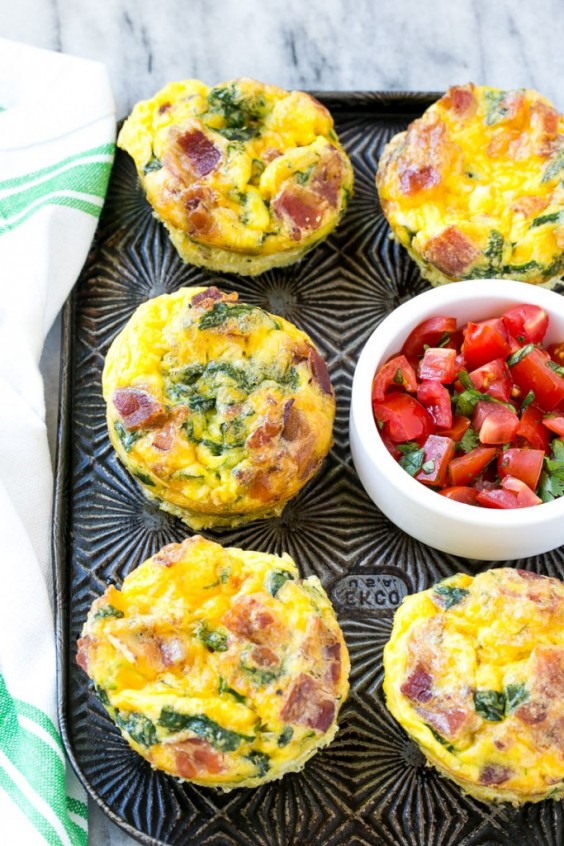 Quick Healthy Breakfasts: Breakfast Egg Muffins 