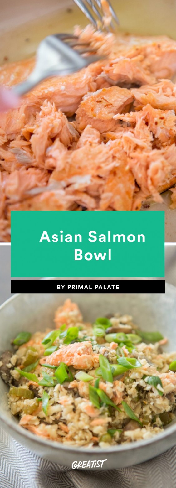 salmon bowl