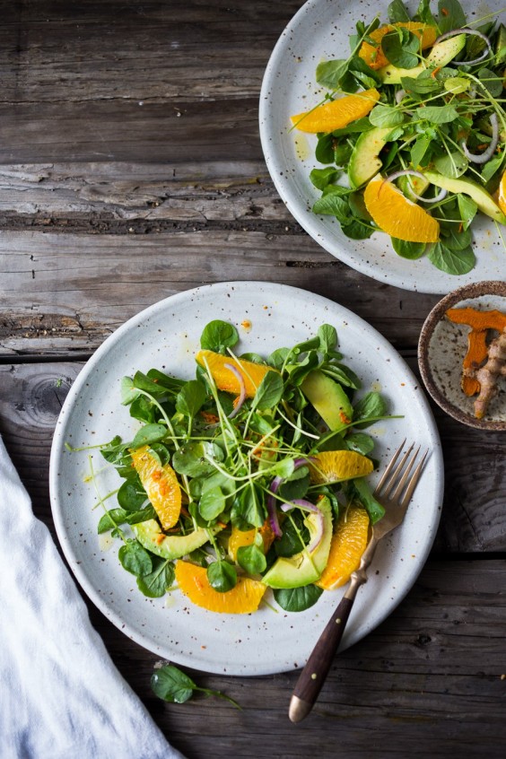 Watercress salad