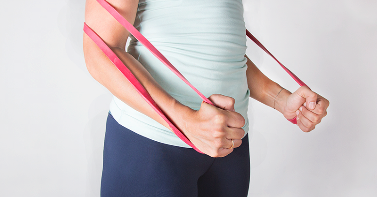 A Do-Anywhere, Full-Body Resistance Band Workout | Greatist
