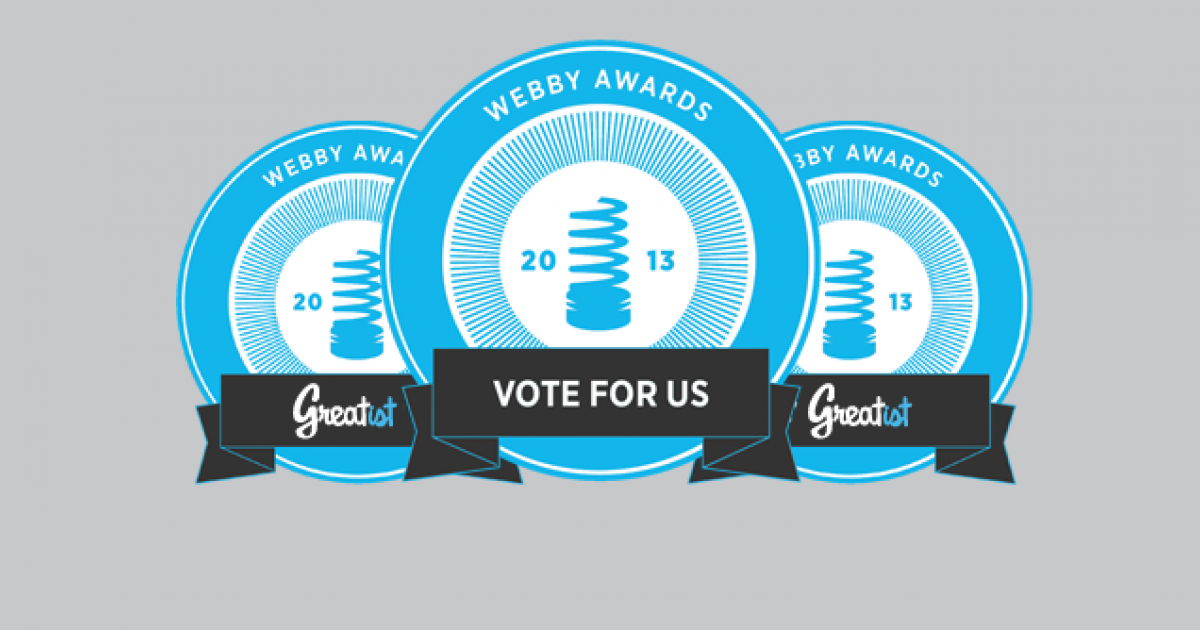 The Webby for Best Health Site — Vote Now! Greatist