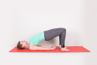 Supported Bridge Pose