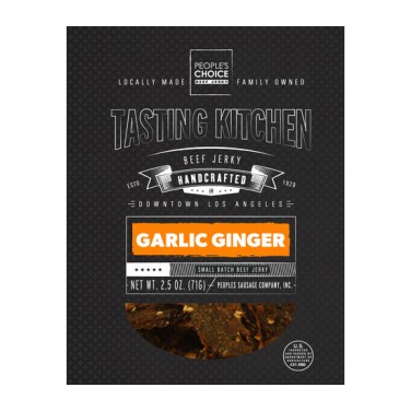 People’s Choice Garlic Ginger Beef Jerky 