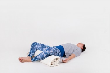 Reclining Bound Angle Pose