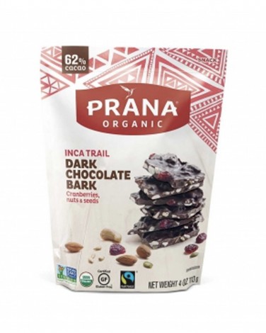 Prana Dark Chocolate Bark Cranberries, Nuts, and Seeds
